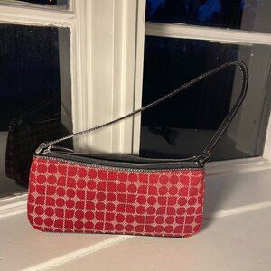 Coach Kate Spade Vintage Noel Dot Bag Small Baguette Bag